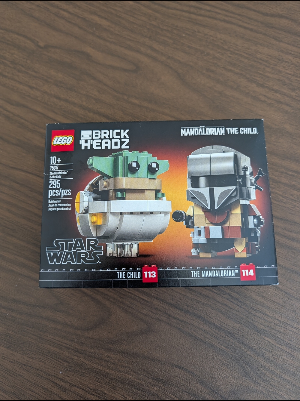 LEGO Star Wars BrickHeadz 75317 - The Mandalorian & The Child - New Sealed